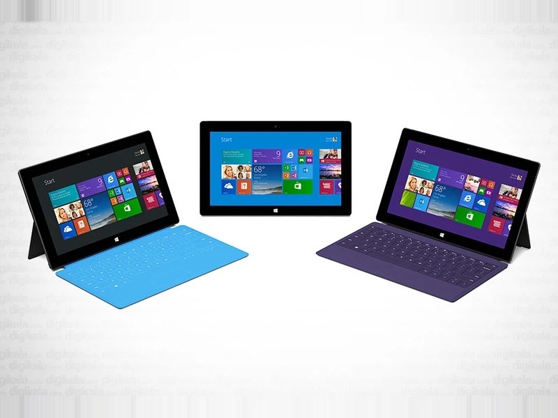تبلت مایکروسافت مدل Surface Pro 2 به همراه کیبورد ظرفیت 128 گیگابایت
