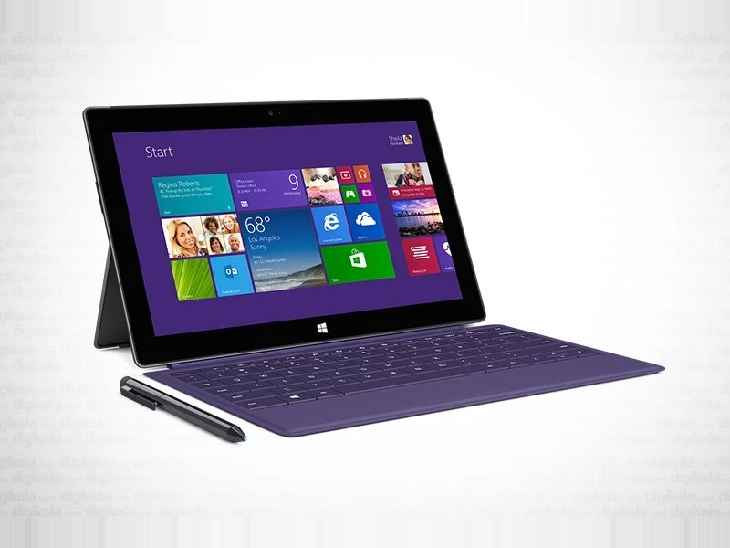 تبلت مایکروسافت مدل Surface Pro 2 به همراه کیبورد ظرفیت 128 گیگابایت