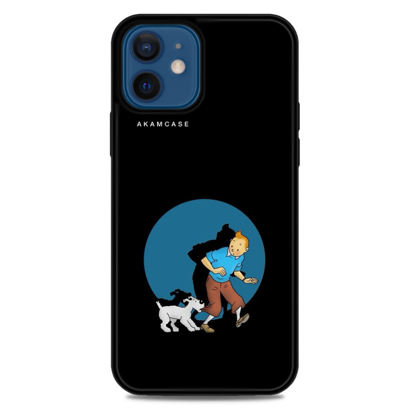 کاور آکام مدل AMC-WA12M-TINTIN-16 مناسب برای گوشی موبایل اپل iPhone 12 Mini
