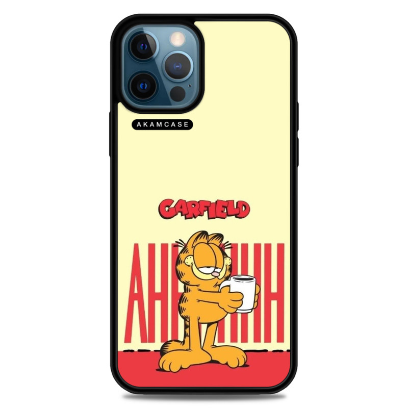 کاور آکام مدل AMC-WA12PROMAX-GARFIELD12 مناسب برای گوشی موبایل اپل iPhone 12 Pro Max