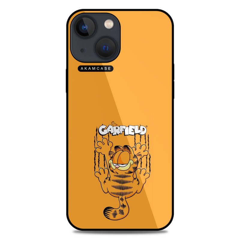 کاور آکام مدل AMC-WA13M-GARFIELD10 مناسب برای گوشی موبایل اپل iPhone 13 Mini