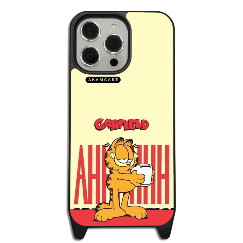کاور آکام مدل AMC-WLA15PROMAX-GARFIELD12 مناسب برای گوشی موبایل اپل iPhone 15 Pro Max