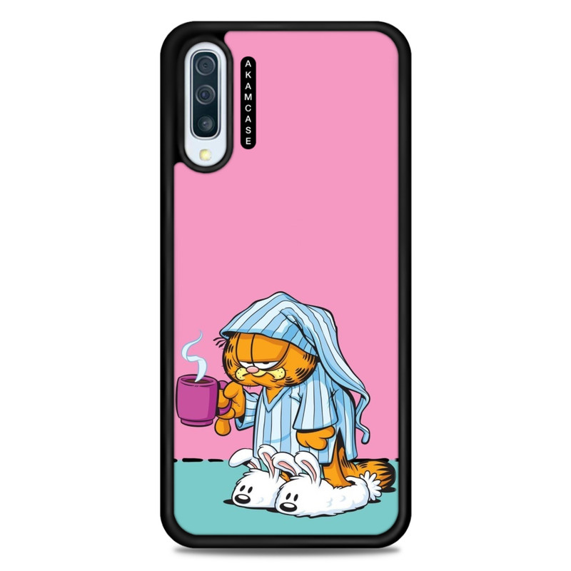 کاور آکام مدل AMC-WSGA50-GARFIELD14 مناسب برای گوشی موبایل سامسونگ Galaxy A50