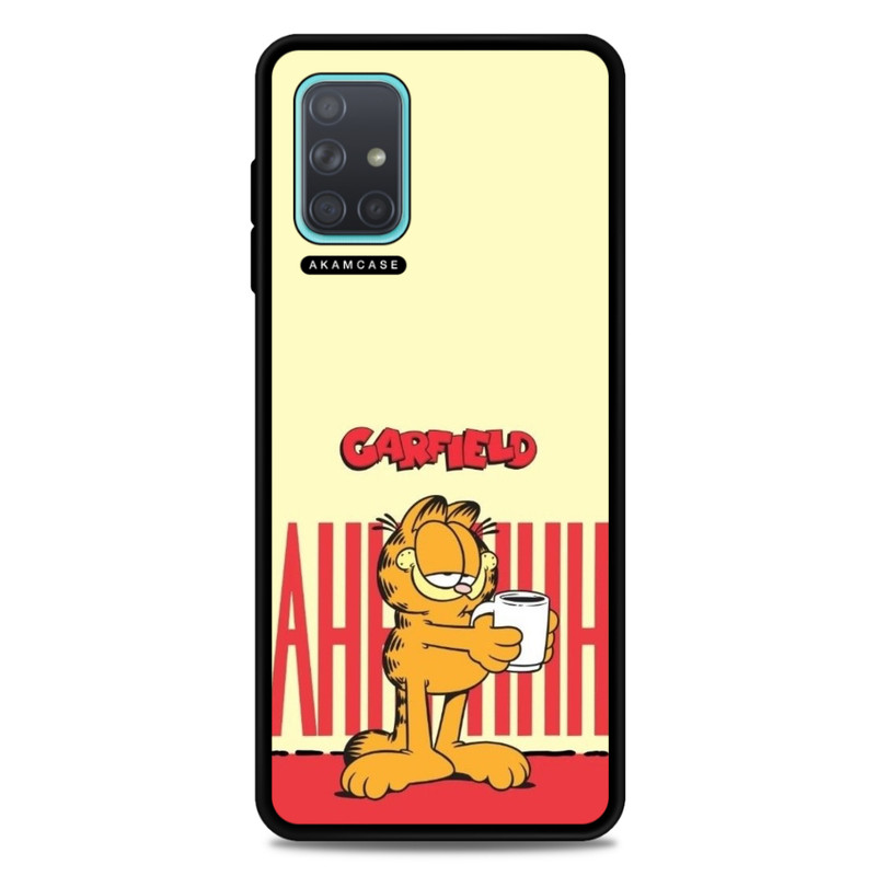 کاور آکام مدل AMC-WSGA71-GARFIELD12 مناسب برای گوشی موبایل سامسونگ Galaxy A71