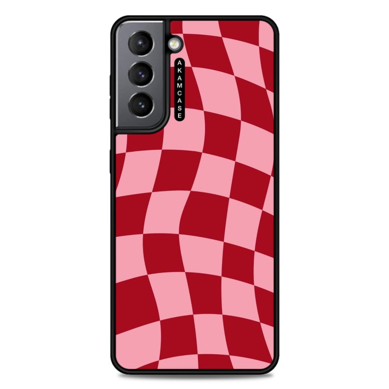 کاور آکام مدل AMC-WSGS21-SQUARES18 مناسب برای گوشی موبایل سامسونگ Galaxy S21