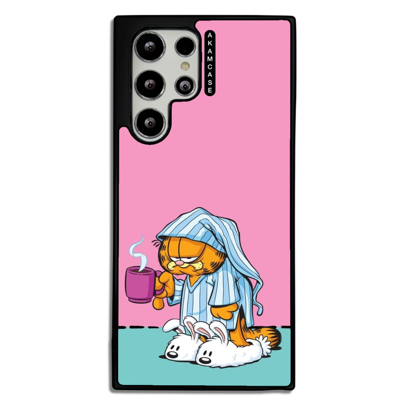 کاور آکام مدل AMC-WSGS22U-GARFIELD14 مناسب برای گوشی موبایل سامسونگ Galaxy S22 Ultra