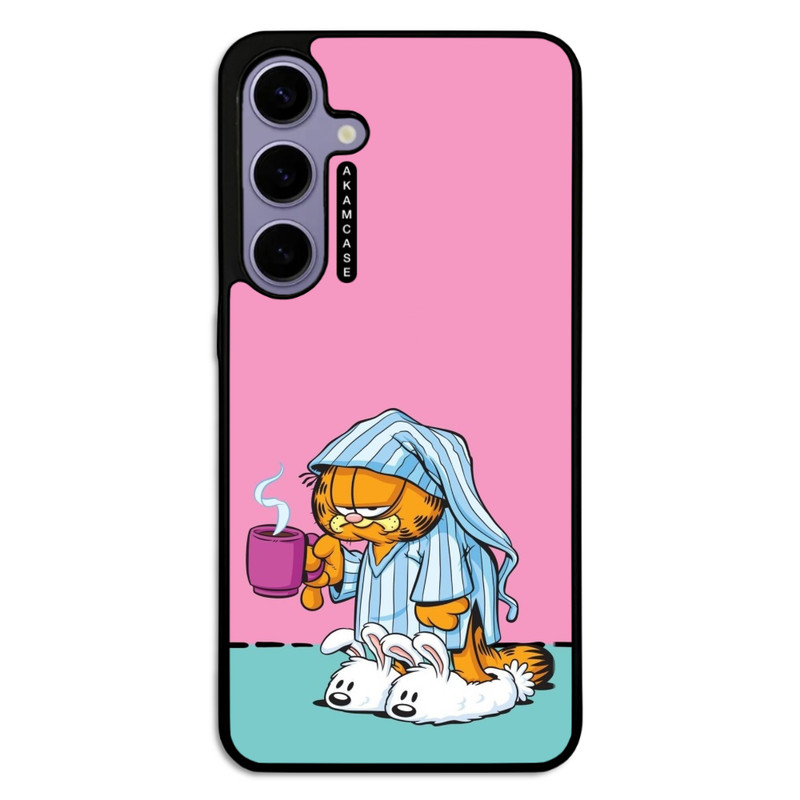 کاور آکام مدل AMC-WSGS24P-GARFIELD14 مناسب برای گوشی موبایل سامسونگ Galaxy S24 Plus