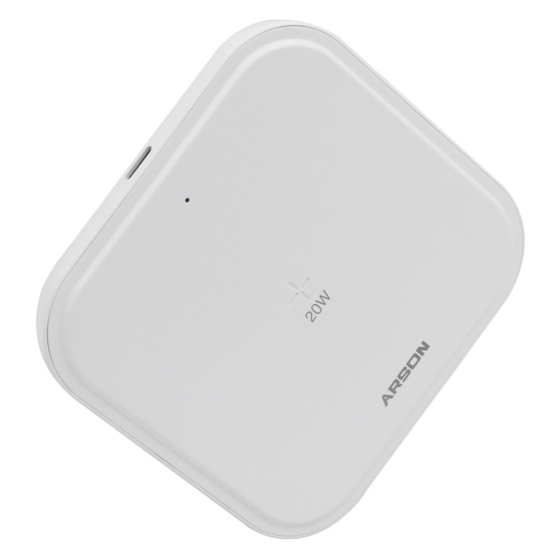 شارژر بی سیم آرسون مدل AN-W20 به همراه کابل تبدیل USB-C