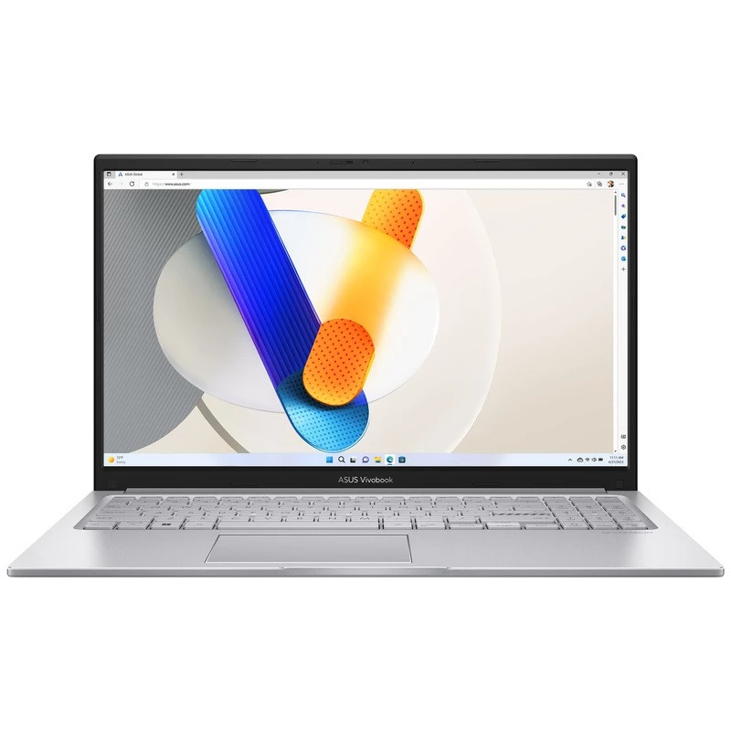 لپتاپ ایسوس مدل Vivobook 15 A1504VA-NJ539 با پردازنده Core i7-1355U، رم DDR4 16GB با فرکانس 3200MHz، حافظه SSD با ظرفیت 512GB، نمایشگر 15.6 اینچ IPS با وضوح Full HD