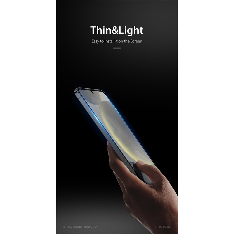 محافظ صفحه نمایش شیشه ای بادیگارد مدل FS مناسب برای گوشی موبایل سامسونگ GALAXY S25 FE