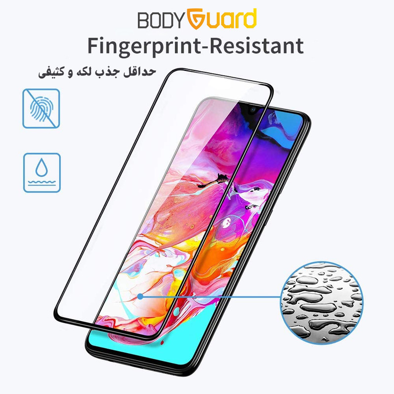 محافظ صفحه نمایش بادیگارد مدل FS مناسب برای گوشی موبایل سامسونگ Galaxy A56