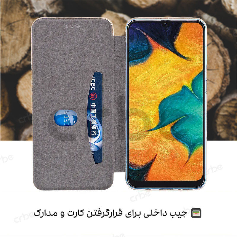 کیف کلاسوری کربی مدل Broyan مناسب برای گوشی موبایل سامسونگ Galaxy A32 5G / A13 4G / M32 5G
