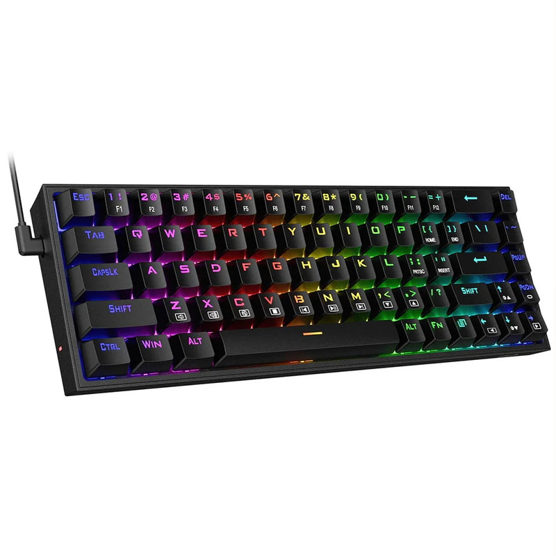 کیبورد گیمینگ ردراگون مدل CASTOR K631 RGB RED SWITCH