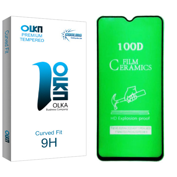 محافظ صفحه نمایش سرامیکی کولینگ مدل Olka glass مناسب برای گوشی موبایل سامسونگ Galaxy A10