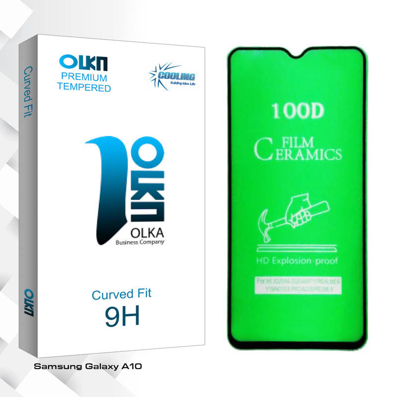 محافظ صفحه نمایش سرامیکی کولینگ مدل Olka glass مناسب برای گوشی موبایل سامسونگ Galaxy A10