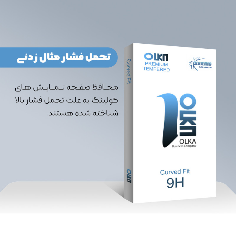محافظ صفحه نمایش سرامیکی کولینگ مدل Olka glass مناسب برای گوشی موبایل سامسونگ Galaxy A10