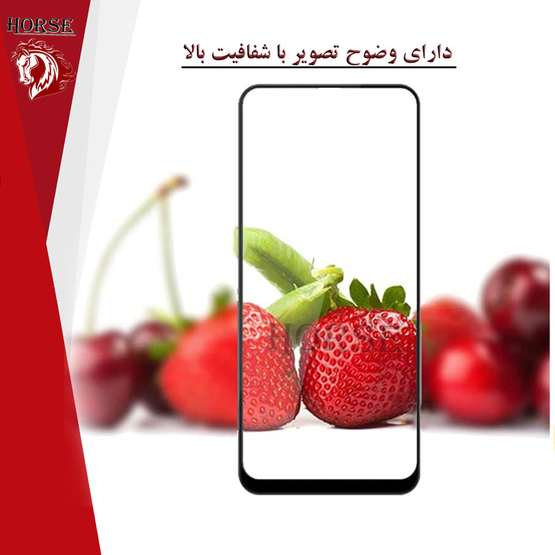 محافظ صفحه نمایش سرامیکی هورس مدل CRS مناسب برای گوشی موبایل سامسونگ Galaxy J6