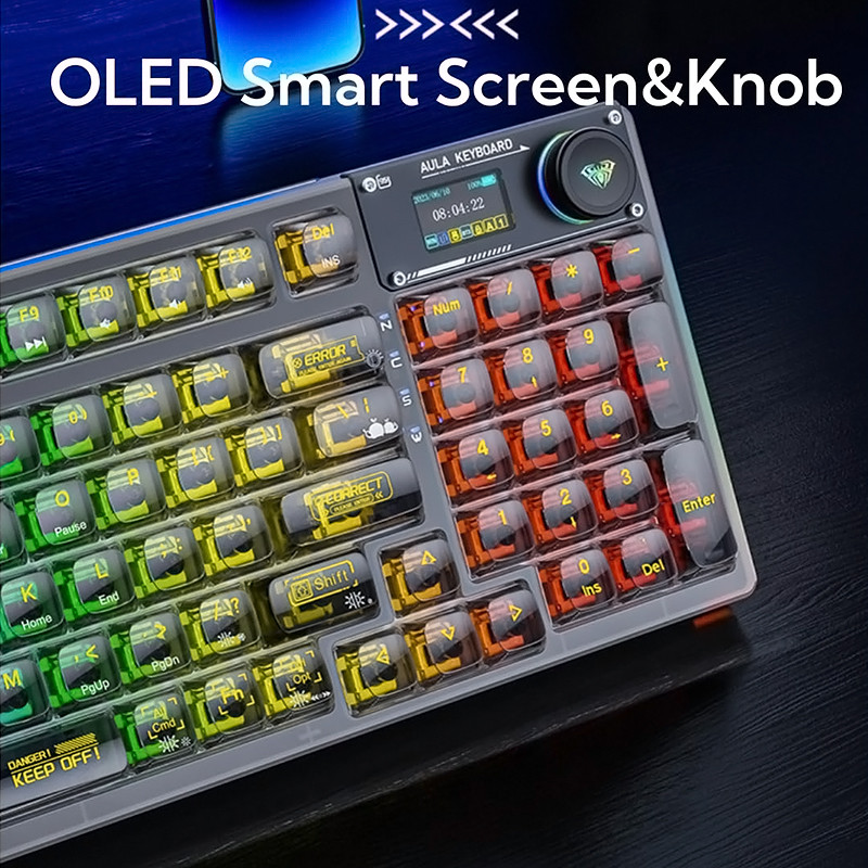 کیبورد مخصوص بازی آئولا مدل F98 Pro