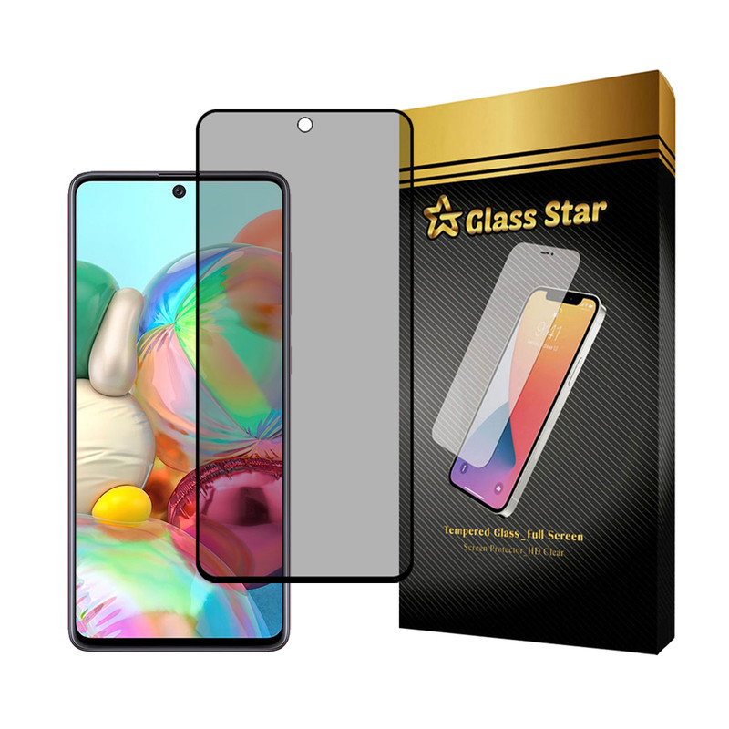 محافظ صفحه نمایش حریم شخصی گلس استار مدل PRIVFULLG مناسب برای گوشی موبایل شیائومی Poco X3 / X3 NFC / X3 Pro / Redmi Note 9s / Note 9 Pro / Note 9 Pro Max / Redmi K30 / K30s / K30 Pro / K30 Ultra