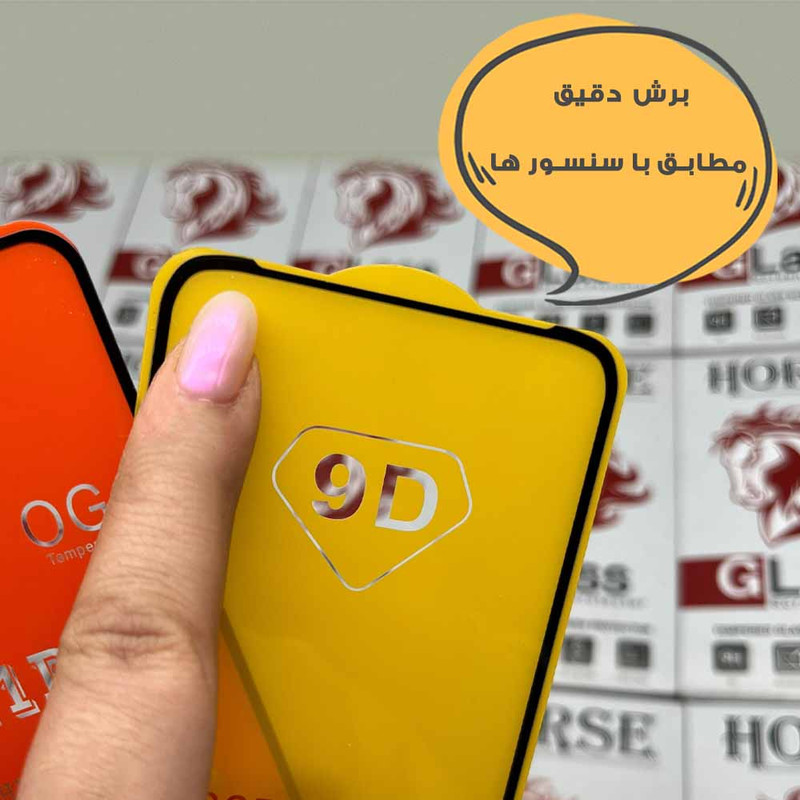 محافظ صفحه نمایش هورس مدل FULLHO مناسب برای گوشی موبایل سامسونگ Galaxy Note 5