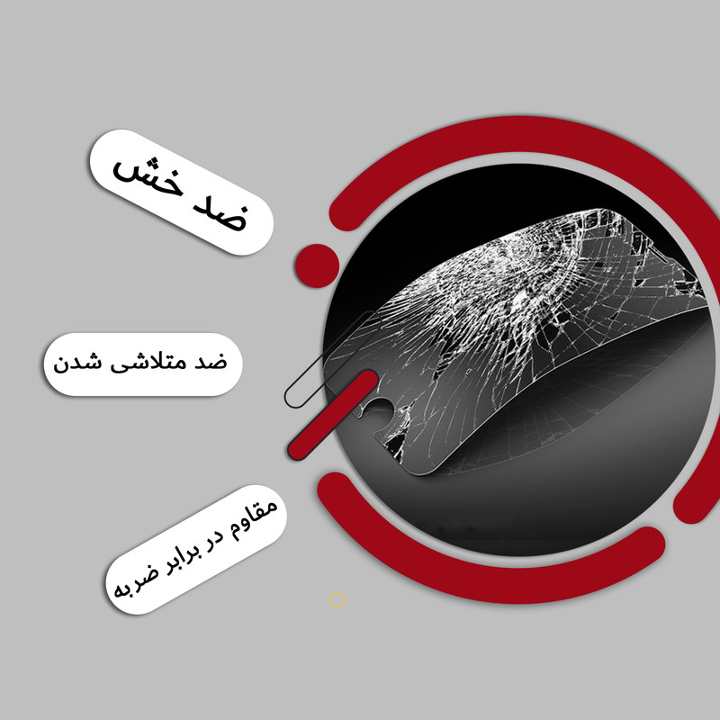 محافظ صفحه نمایش هورس مدل SUPERD مناسب برای گوشی موبایل اپل iPhone 13