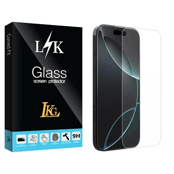 محافظ صفحه نمایش ال کا جی مدل بی حاشیه مناسب برای گوشی موبایل اپل iPhone 15 Pro Max
