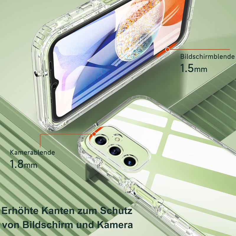 کاور قاب تک مدل JELEDAGHT مناسب برای گوشی موبایل سامسونگ Galaxy A14 4G / 5G