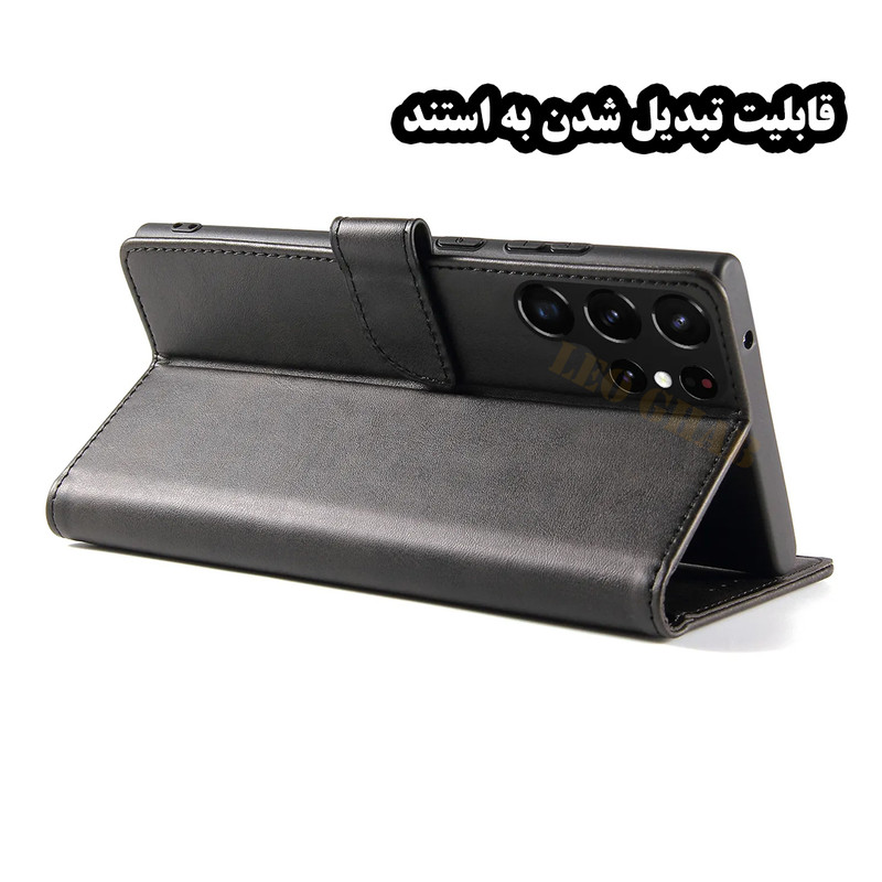کیف کلاسوری لئو قاب مدل KIFNL مناسب برای گوشی موبایل سامسونگ Galaxy A56 5G