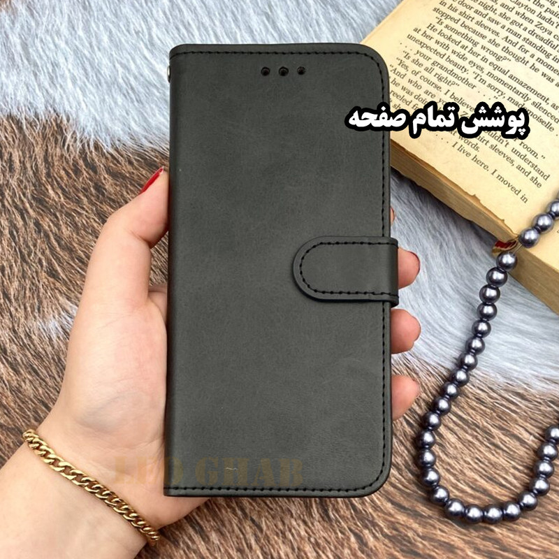 کیف کلاسوری لئو قاب مدل KIFNL مناسب برای گوشی موبایل سامسونگ Galaxy A56 5G
