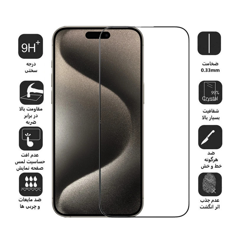 محافظ صفحه نمایش ال کا جی مدل Full مناسب برای گوشی موبایل سامسونگ Galaxy A22 4G