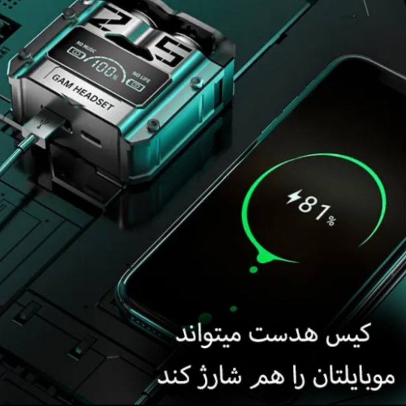 هدفون بلوتوثی مدل m25