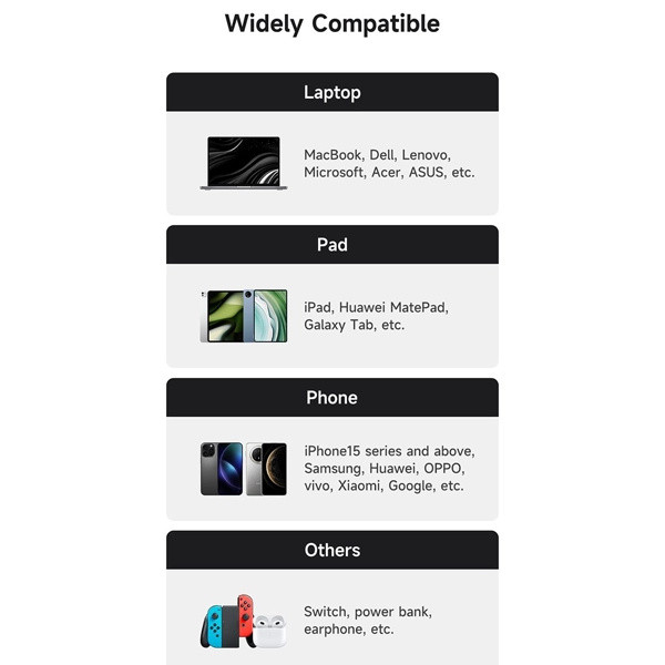 کابل USB-C مک دودو مدل CA-558 طول 1.8 متر