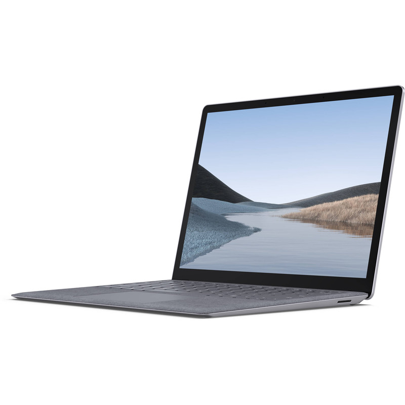 لپتاپ مایکروسافت مدل Surface Laptop 3 با پردازنده Core i5-1035G7، رم LPDDR4X 8GB، حافظه SSD با ظرفیت 256GB، نمایشگر لمسی 13.5 اینچ PixelSense با وضوح 2256x1504 پیکسل، نور پسزمینه کیبورد، سیستمعامل Windows 10