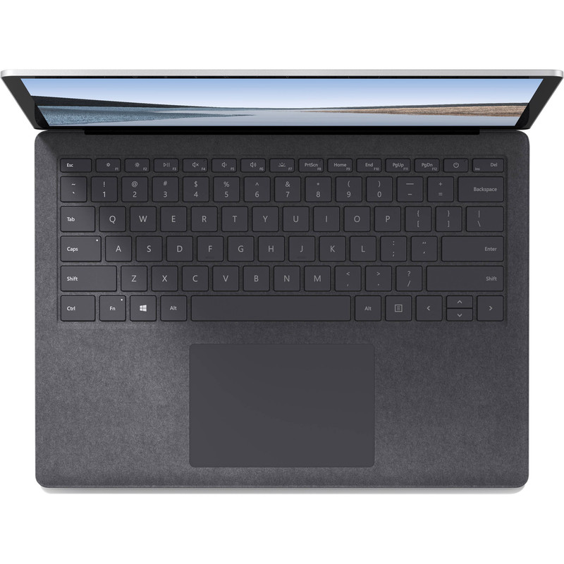 لپتاپ مایکروسافت مدل Surface Laptop 3 با پردازنده Core i5-1035G7، رم LPDDR4X 8GB، حافظه SSD با ظرفیت 256GB، نمایشگر لمسی 13.5 اینچ PixelSense با وضوح 2256x1504 پیکسل، نور پسزمینه کیبورد، سیستمعامل Windows 10