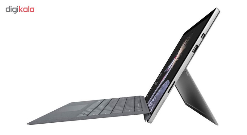 تبلت مایکروسافت مدل Surface Pro 2017 - K به همراه کیبورد Signature Platinum