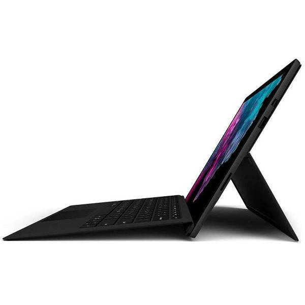 تبلت مایکروسافت مدل Surface Pro 6 - QMW به همراه کیبورد Black Type Cover