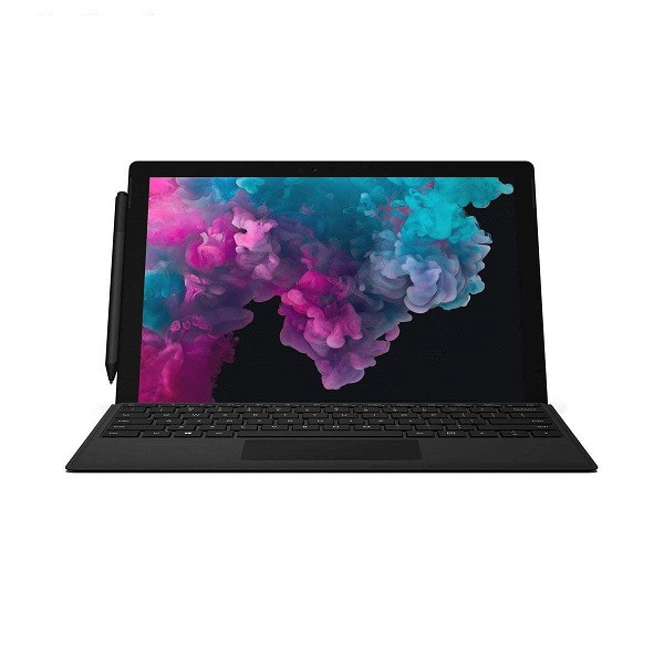 تبلت مایکروسافت مدل Surface Pro 6 - QMW به همراه کیبورد Black Type Cover