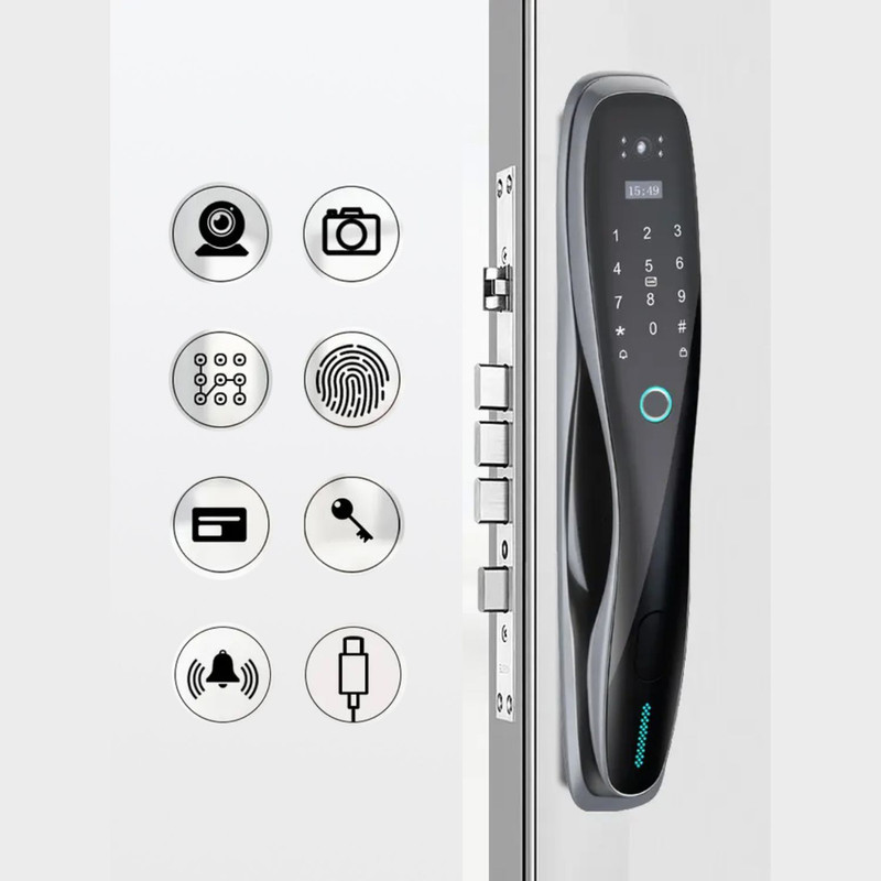 قفل اثر انگشتی مدل MOKO EC200 مجموعه دو عددی