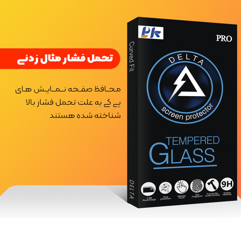 محافظ صفحه نمایش سرامیکی مات پی کی مدل Delta Glass مناسب برای گوشی موبایل سامسونگ Galaxy A32 4G / Galaxy A31
