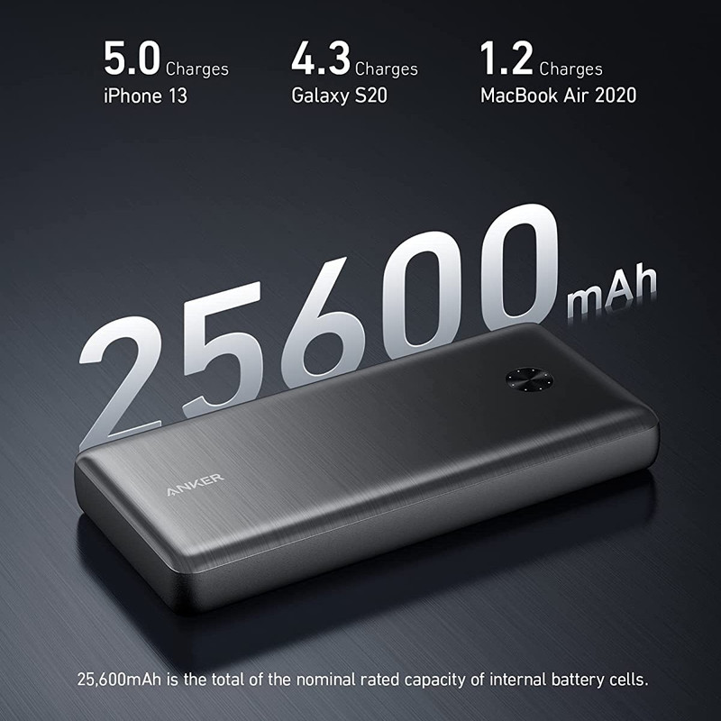 پاوربانک انکر مدل PowerCore III Elite A1291 ظرفیت 25600 میلی آمپرساعت