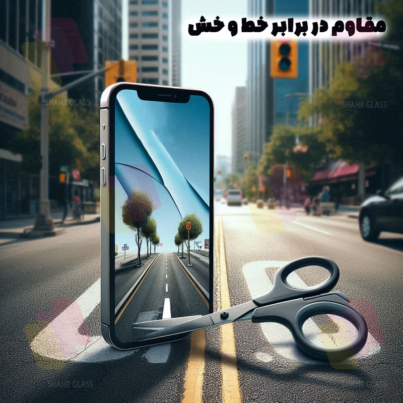 محافظ صفحه نمایش شهر گلس مدل CRCS مناسب برای گوشی موبایل سامسونگ Galaxy A34 5G