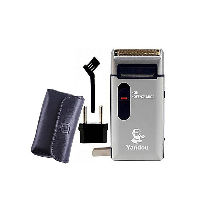 ماشین اصلاح موی صورت یاندو مدل Sv-w301u فویلی صفر زن با تیغه استیل ضد زنگ، باتری قابل شارژ با 60 دقیقه استفاده، طراحی ارگونومیک و قابلیت شستوشو به همراه تیغه و توری یدک
