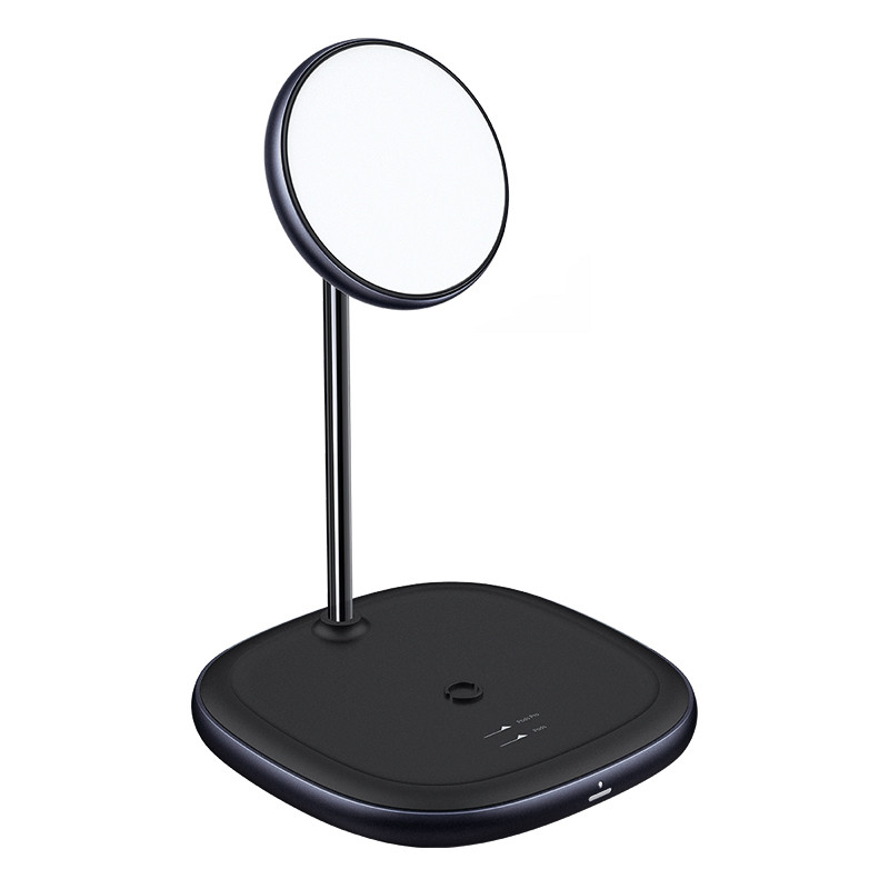 داک شارژر بی سیم بیسوس مدل Swan 2-in-1 به همراه شارژر و کابل usb-c
