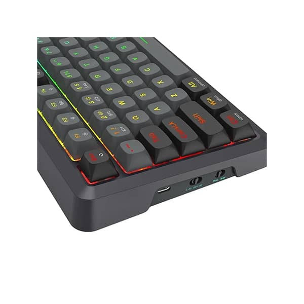 کیبورد مخصوص بازی ردراگون مدل SWICH GRAY BRAGI K688 GB PRO