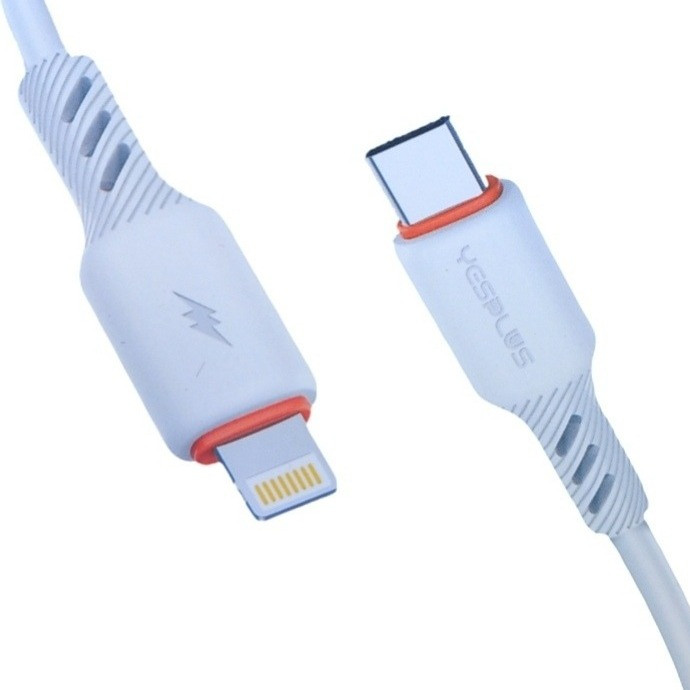 کابل تبدیل USB-C به لایتنینگ یس پلاس مدل FAST CHARGE 27W 13promax طول 1متر