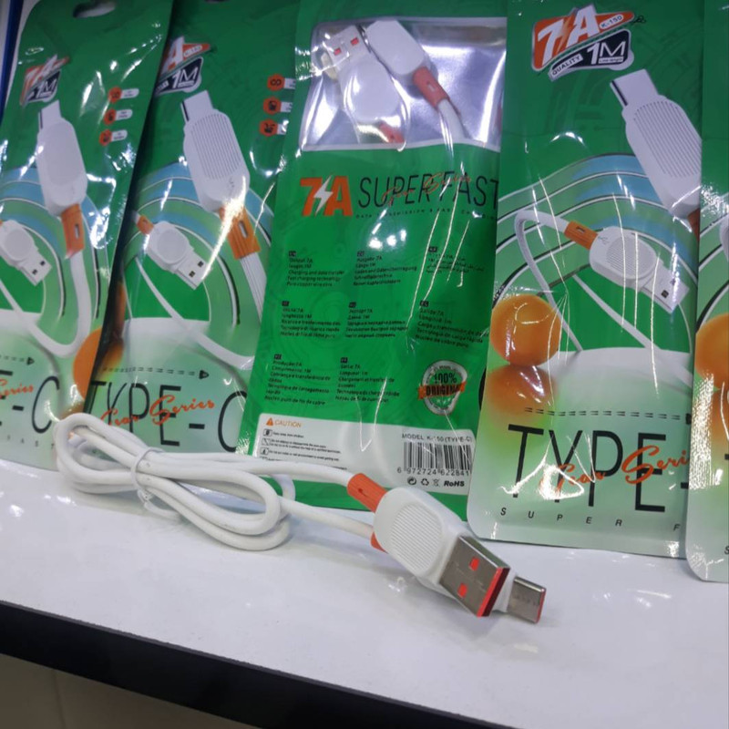 کابل تبدیل USB به USB-C مدل Fast Charge Gear Series طول ۱ متر