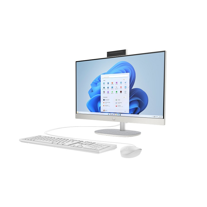 کامپیوتر همه کاره 23.8 اچ پی مدل 24-cr0032l i5 8GB 512GB SSD Intel® Iris® Xᵉ با پردازنده Core i5 ۱۳۳۴U رم 8 گیگابایت از نوع DDR4 حافظه داخلی 512 گیگابایت SSD کارت گرافیک Intel Graphics (integrated) نمایشگر از نوع IPS
