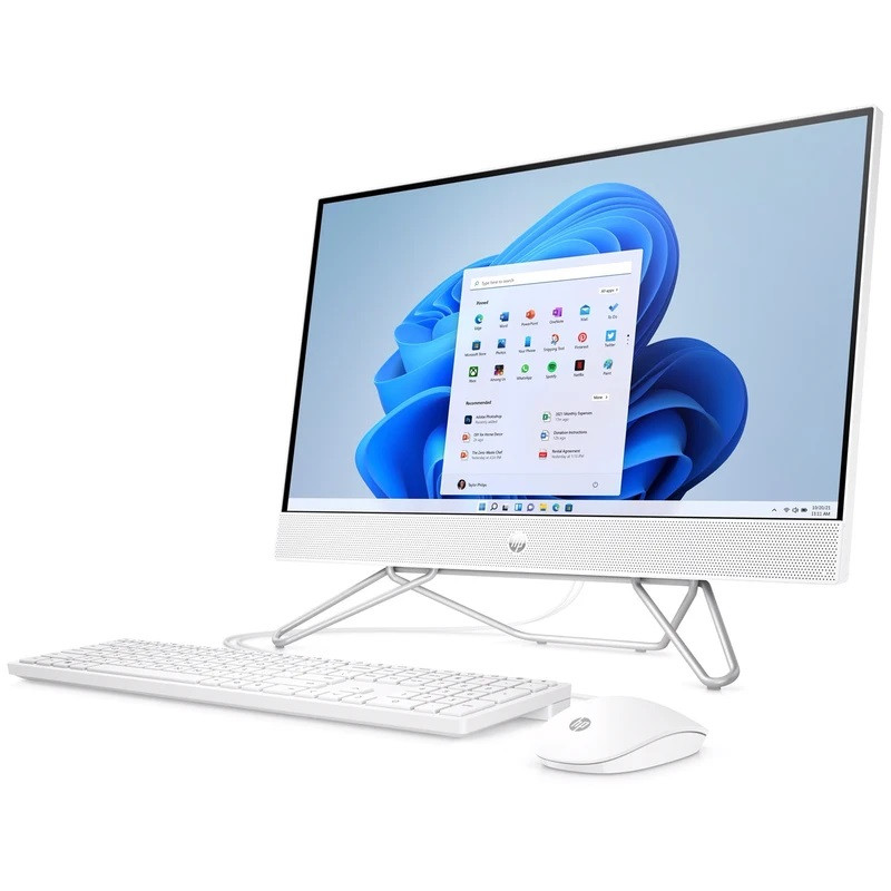 کامپیوتر همه کاره 23.8 اچ پی مدل CB1288NH i3 8GB 512GB SSD Intel Graphic با پردازنده Core i3 1215U رم 8 گیگابایت از نوع DDR4 حافظه داخلی 512 گیگابایت SSD کارت گرافیک UHD Graphics (integrated) نمایشگر از نوع IPS