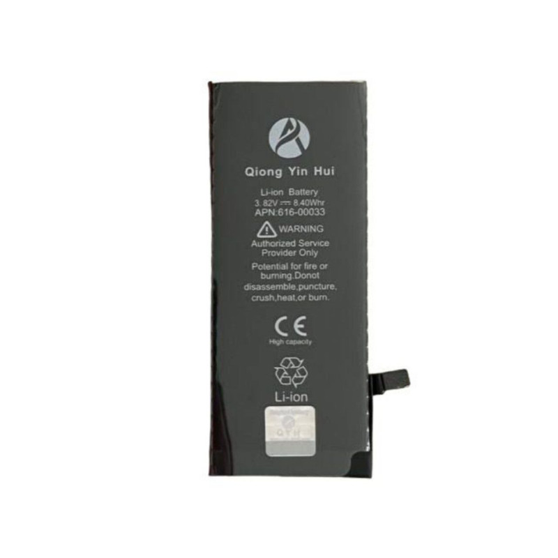 باتری موبایل کیو وای اچ مدل 6s تقویت شده ظرفیت 2200 میلی آمپر ساعت مناسب برای گوشی موبایل اپل iPhone 6s