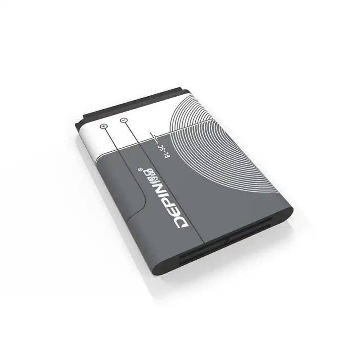 باتری موبایل دپین مدل BL-5C 1020mAh مناسب برای گوشی موبایل نوکیا 105 / 106 / 107 / 1200 / 1280